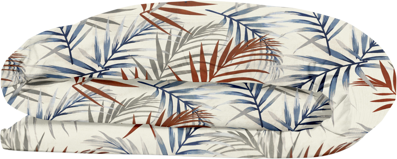 

Пододеяльник Cosas Foliage Color Milk 180х220 см