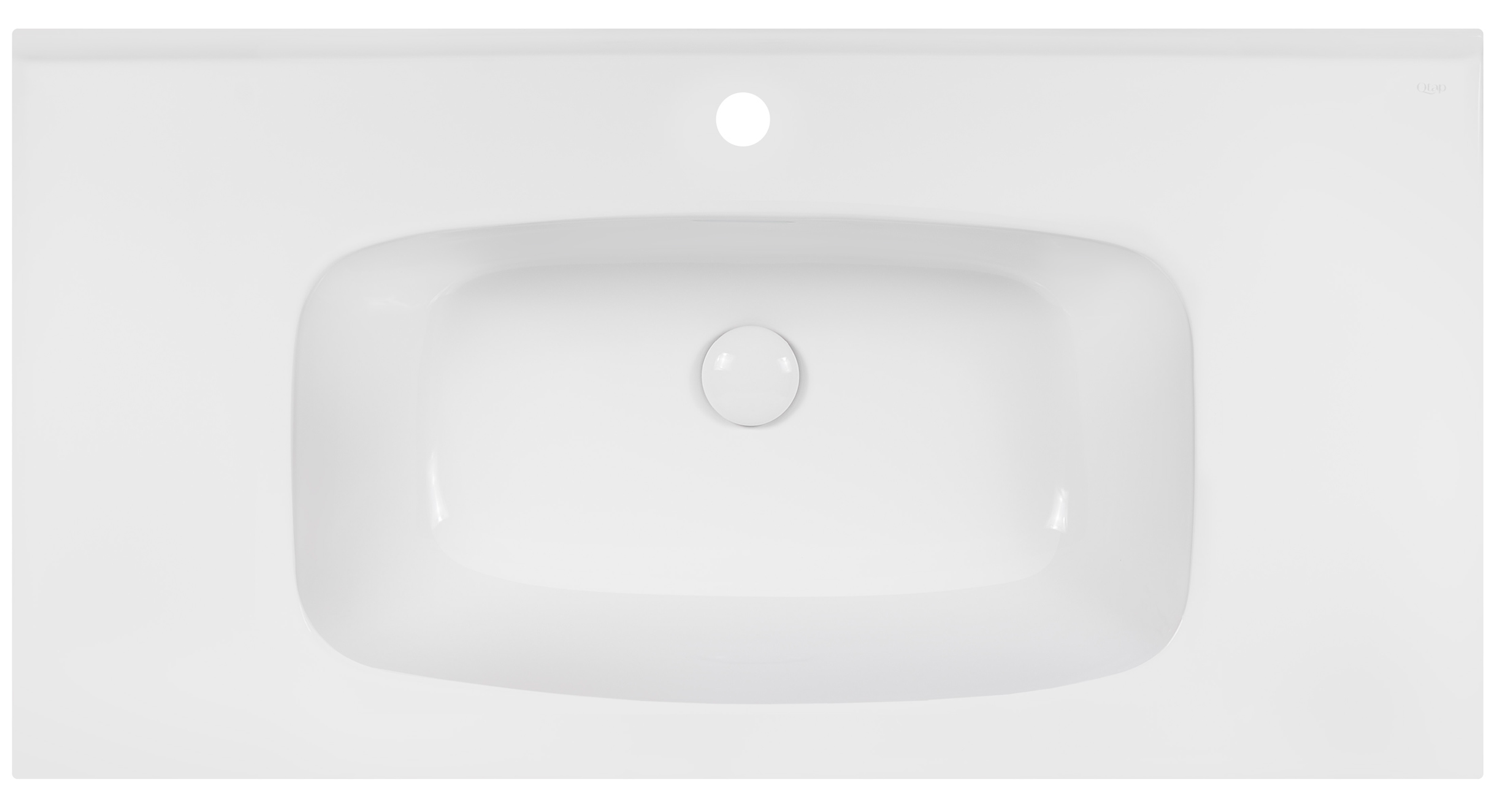

Раковина QTAP Albatross 5H 800х500х210 White с донным клапаном QT01115080HW
