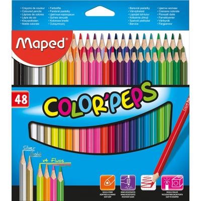 

Набор для творчества Maped карандаши цветные Color Peps Classic 48 цветов (MP.832048)