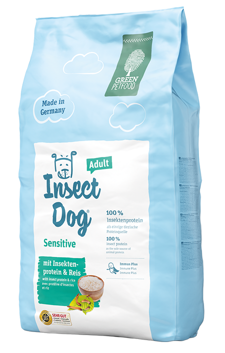 

Сухой корм для собак Green Petfood InsectDog Adult Sensitive 10 кг (13127622)