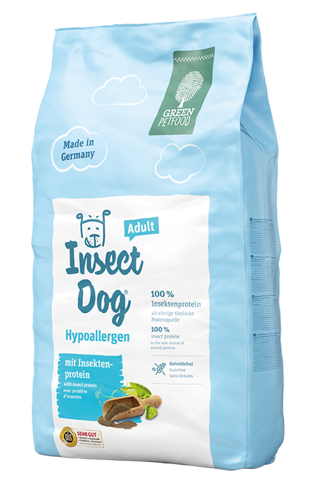 

Сухой корм для собак Green Petfood InsectDog Adult Hypoallergen 900 г (1312761)