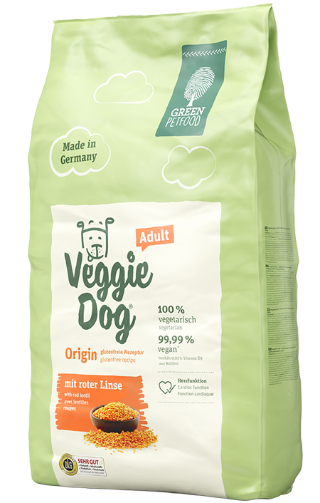 

Сухой корм для собак Green Petfood VeggieDog Origin Adult 10 кг (13127602)
