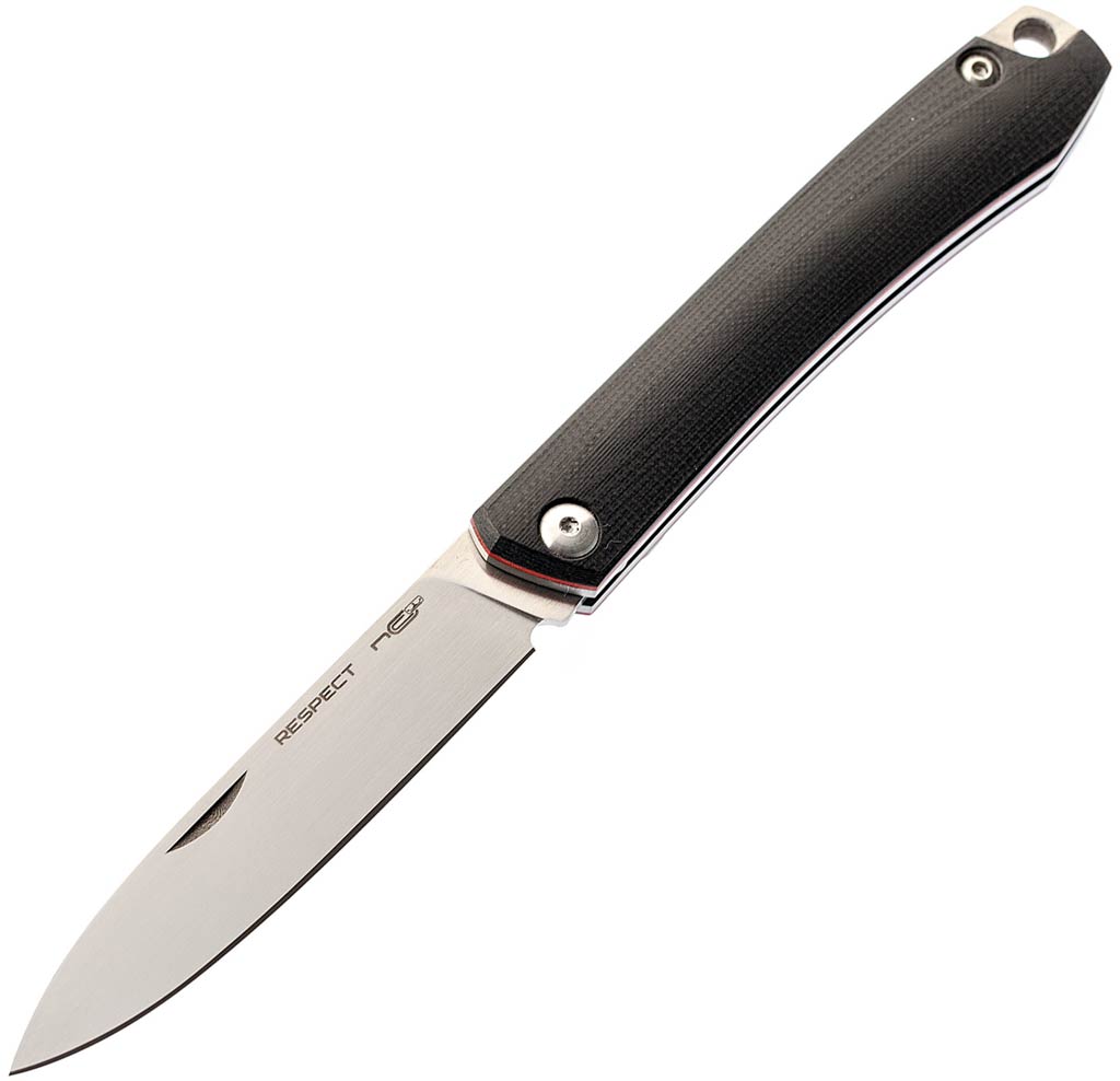 

Нож N.C. Custom Respect G10 Black/Red