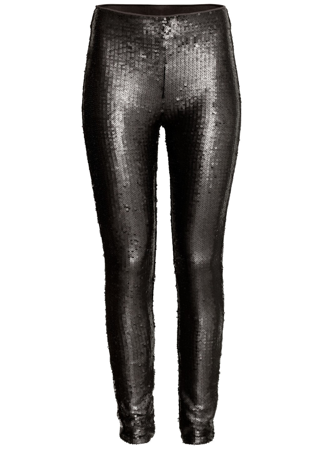 

Брюки H&M  Черный 0410778_пайетки_04, Брюки H&M 36 Черный 0410778_пайетки_04