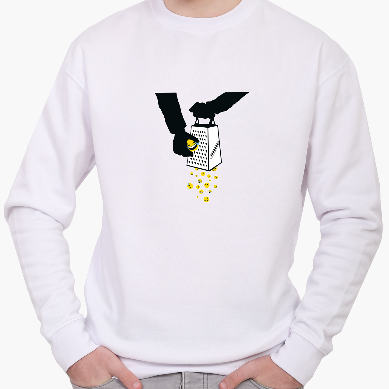 

Свитшот мужской Реальность (8771-2088) Белый XXL