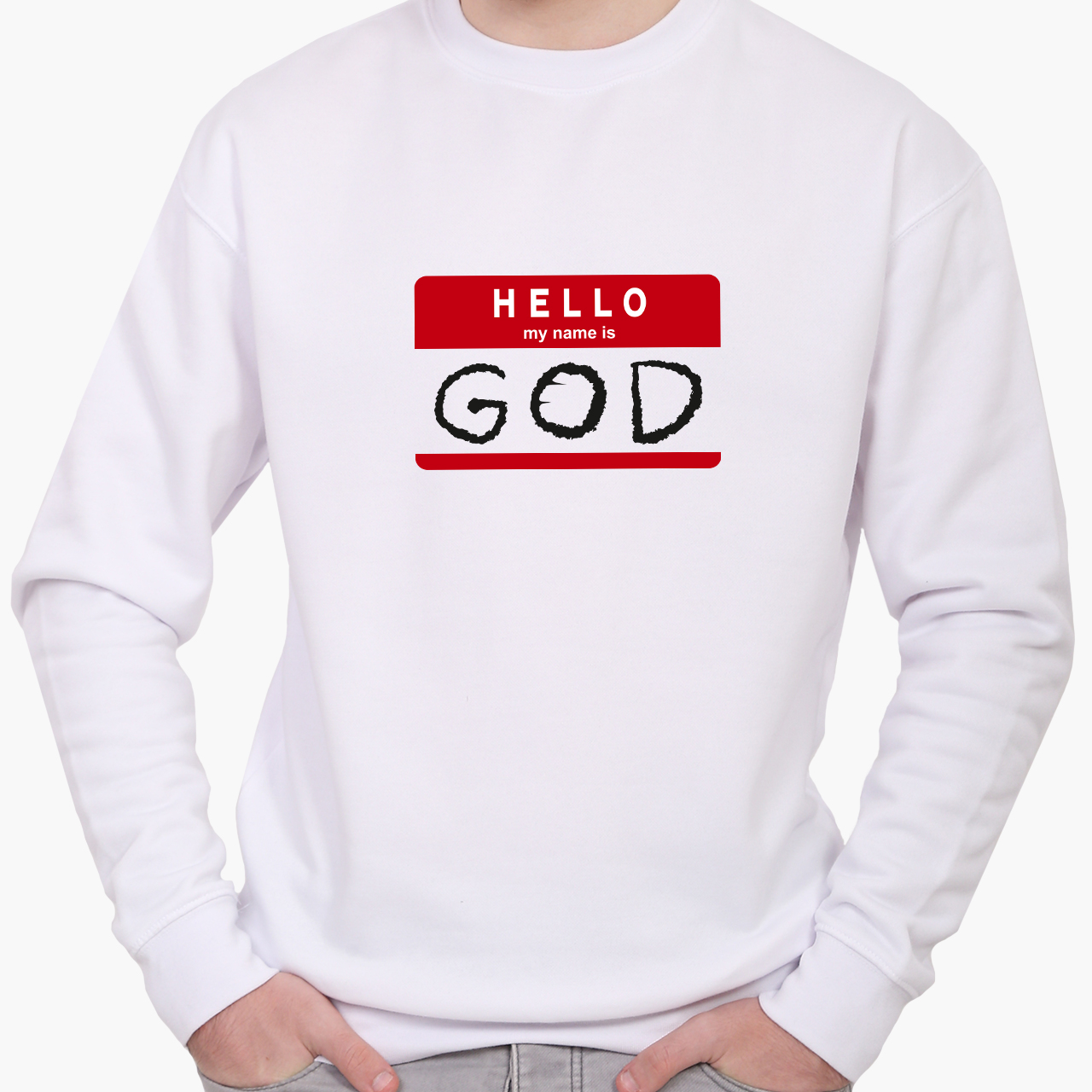 

Свитшот мужской Привет меня зовут Бог (Hello, my name is God) (8771-2004) Белый, Свитшот мужской Привет меня зовут Бог (Hello, my name is God) (8771-2004) Белый XL