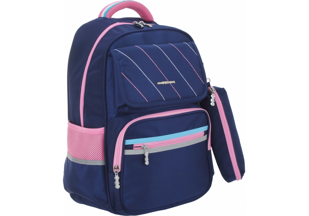 

Рюкзак Cool For School 41х30х15 см синий розовый (CF86835)