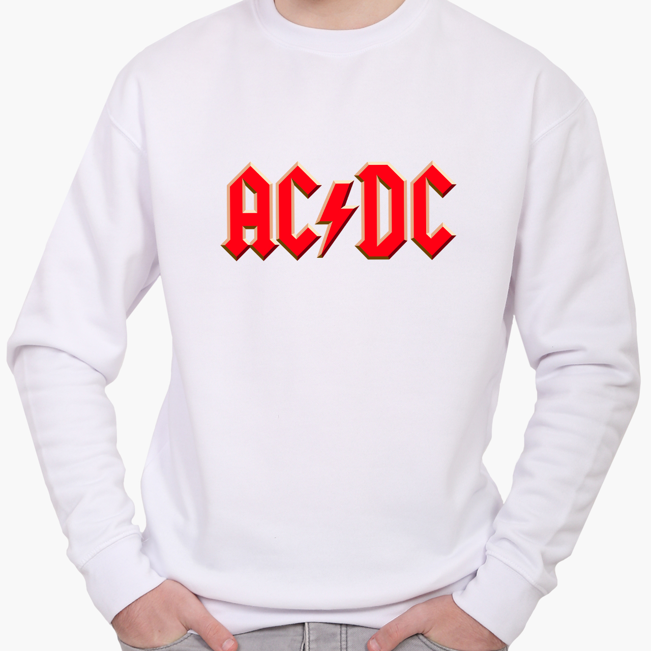 

Свитшот мужской АСДС (AC / DC) (8771-1980) Белый, Свитшот мужской АСДС (AC / DC) (8771-1980) Белый S