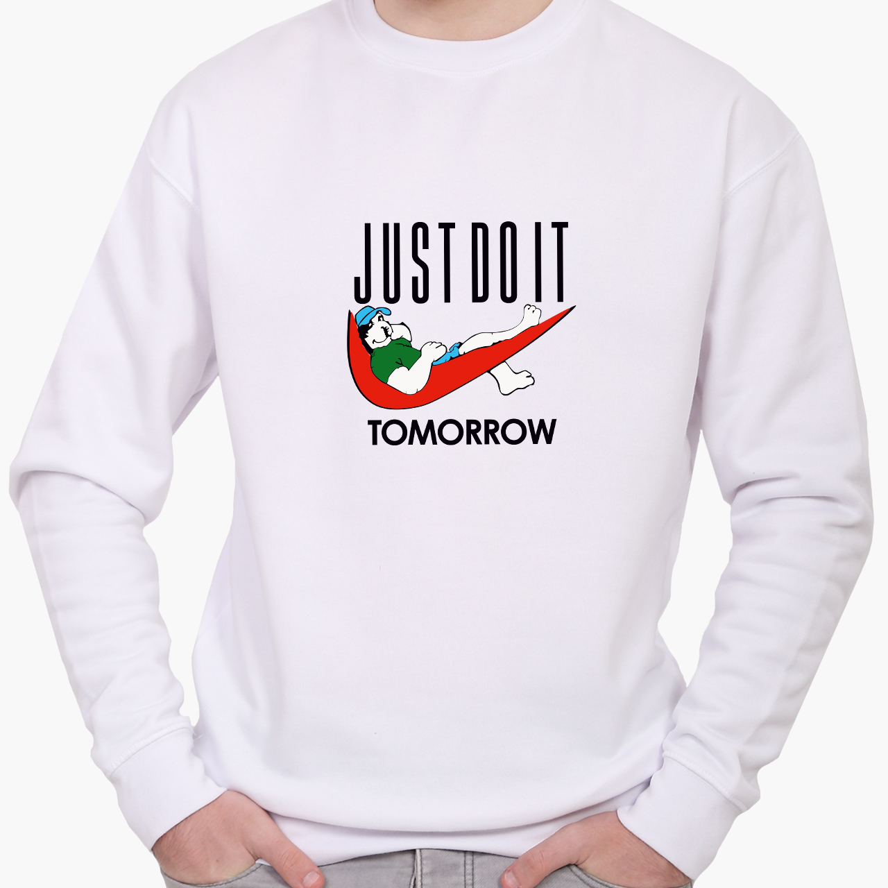 

Свитшот мужской Просто сделай это завтра (JUST DO IT Tomorrow) (8771-2007) Белый, Свитшот мужской Просто сделай это завтра (JUST DO IT Tomorrow) (8771-2007) Белый S