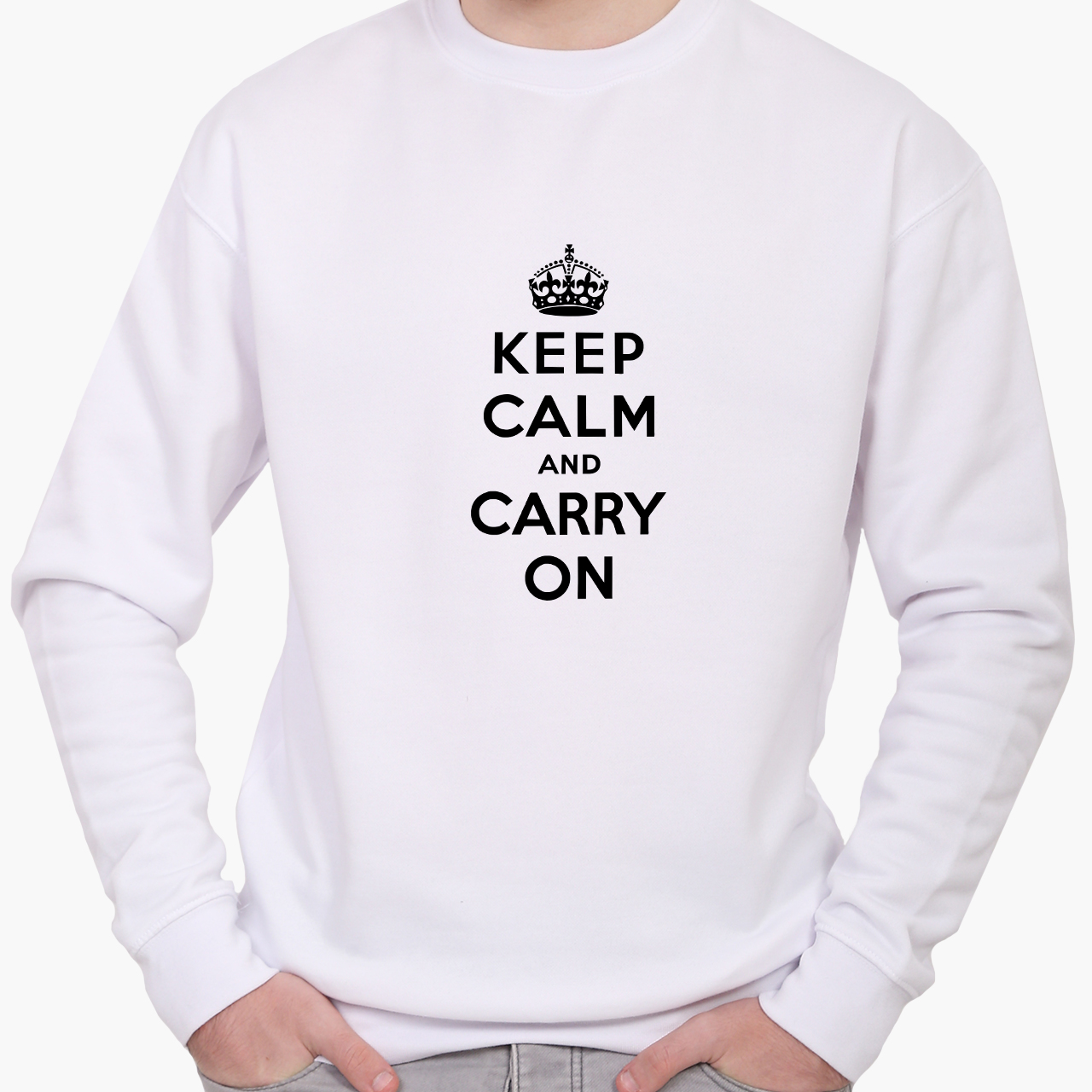 

Свитшот мужской Сохраняй спокойствие (Keep Calm) (8771-2009) Белый, Свитшот мужской Сохраняй спокойствие (Keep Calm) (8771-2009) Белый XL
