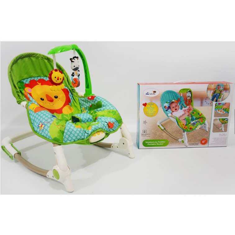 

Детский шезлонг-качель 0-15 кг (звук и вибрация) 88922 A-Toys (88922)