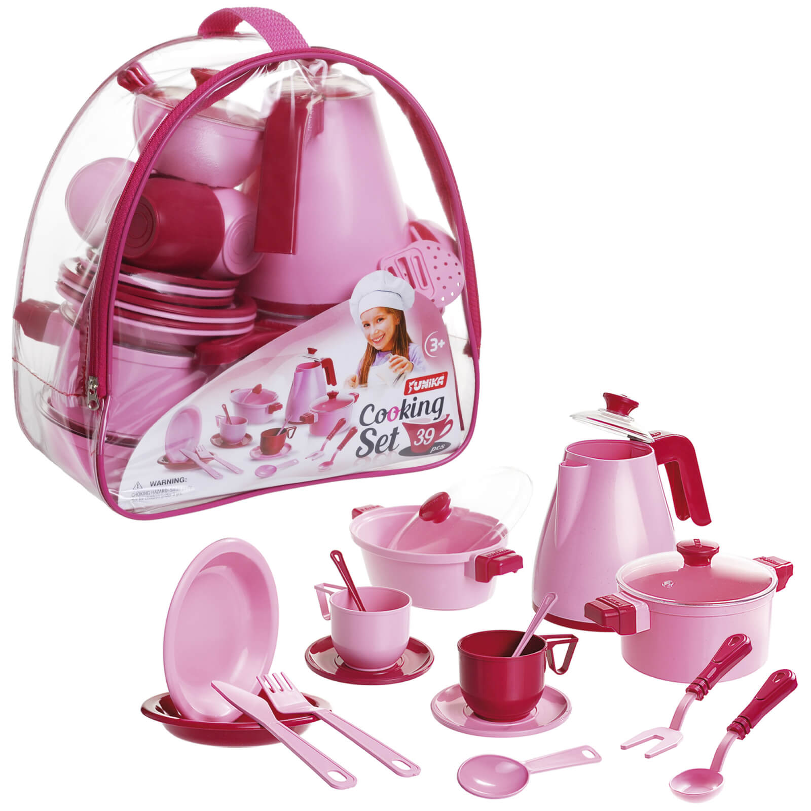 

Набор посуды «Cooking Set» 39 предметов ТМ Юника Украина 1764 Юника (1764)