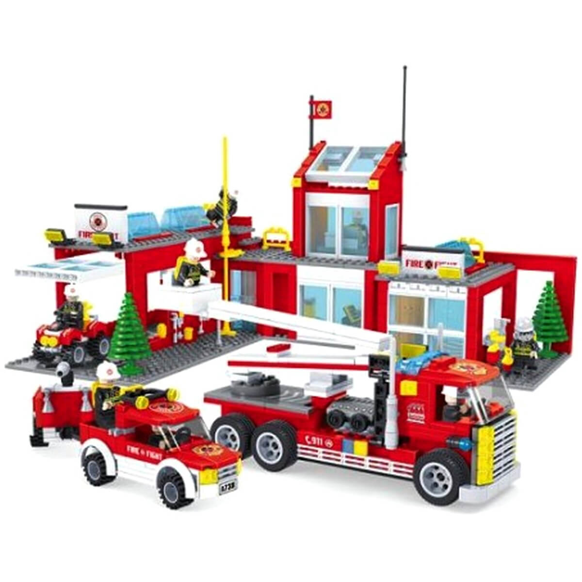

Конструктор Ausini Пожарная бригада 21110 A-Toys (21110)
