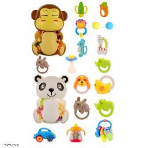 

Погремушка «Панда Обезьянка» 7-9 шт 8350A-4753 A-Toys (8350A-47/53)