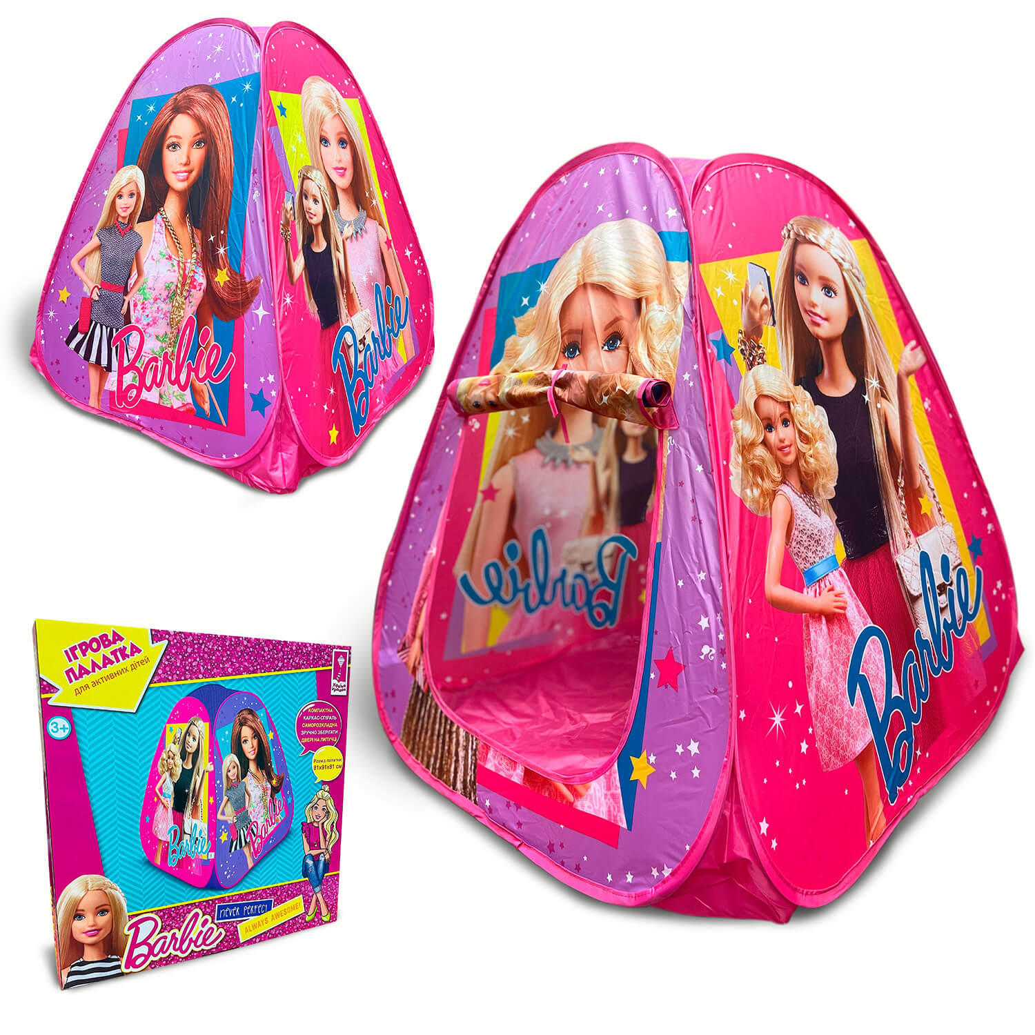 

Палатка Barbie 81-91-81 см D-3318 A-Toys (D-3318)