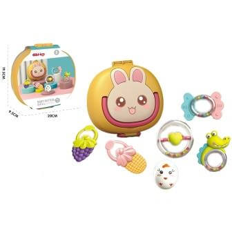 

Погремушка прорезыватель 6 шт 698-67 A-Toys (698-67)