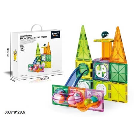 

Конструктор магнитный с шариком 41 деталь S-A060 A-Toys (S-A060)