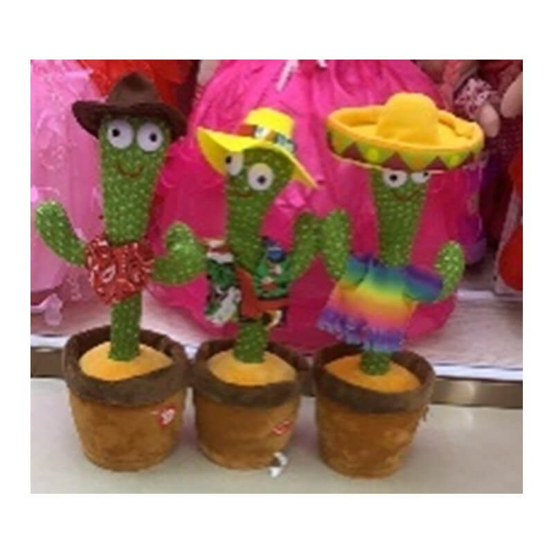 

Танцующий кактус (рус) музыка свет повтор голоса 0613-27 A-Toys (0613-27)