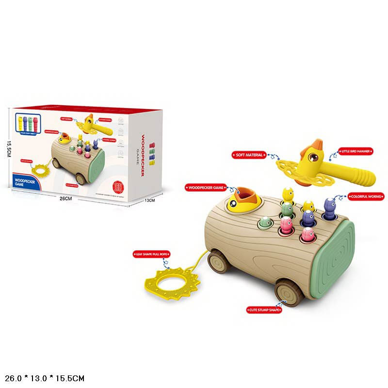 

Каталочка «Накорми птенца» на веревочке (Дятел) XQS2022A A-Toys (XQS2022A)
