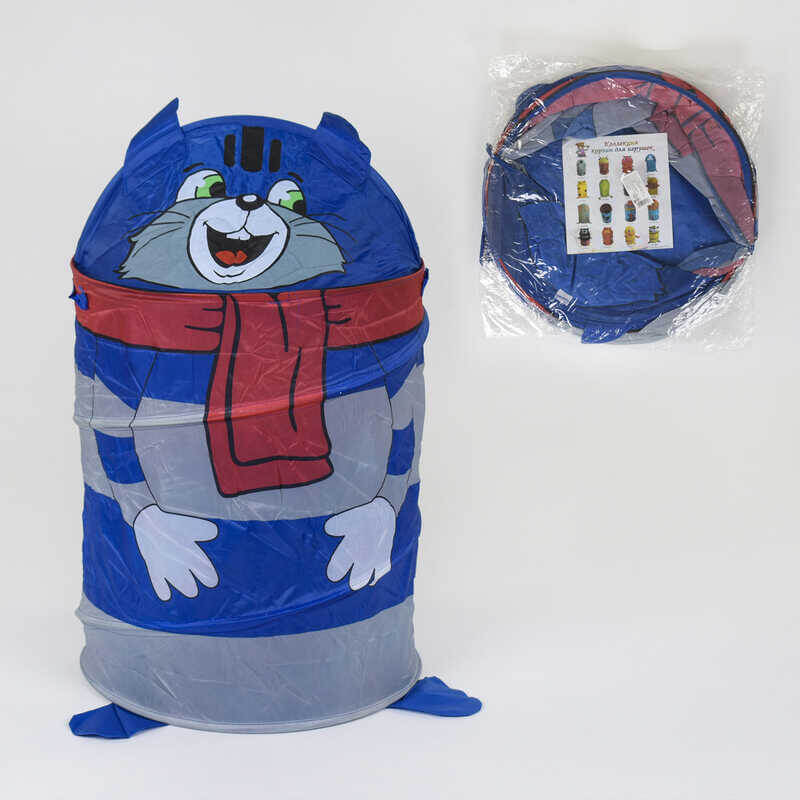 

Корзина для игрушек Кот с шарфом размер 42-65 см A01170 A-Toys (A01170)