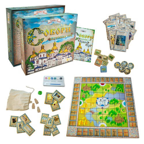 

Настольная игра «Собори» (укр) ТМ Стратег Украина 30104S Strateg (30104S)