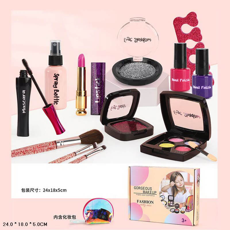 

Детская косметика (тени тушь пудра лаки кисти тональный крем) 2581 A-Toys (2581)