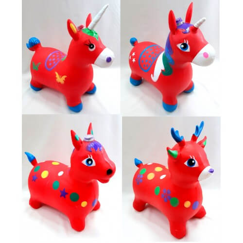

Прыгун музыкальный Единорог КРАСНЫЙ NA-1860-4 NA-1860-4 A-Toys (NA-1860-4)