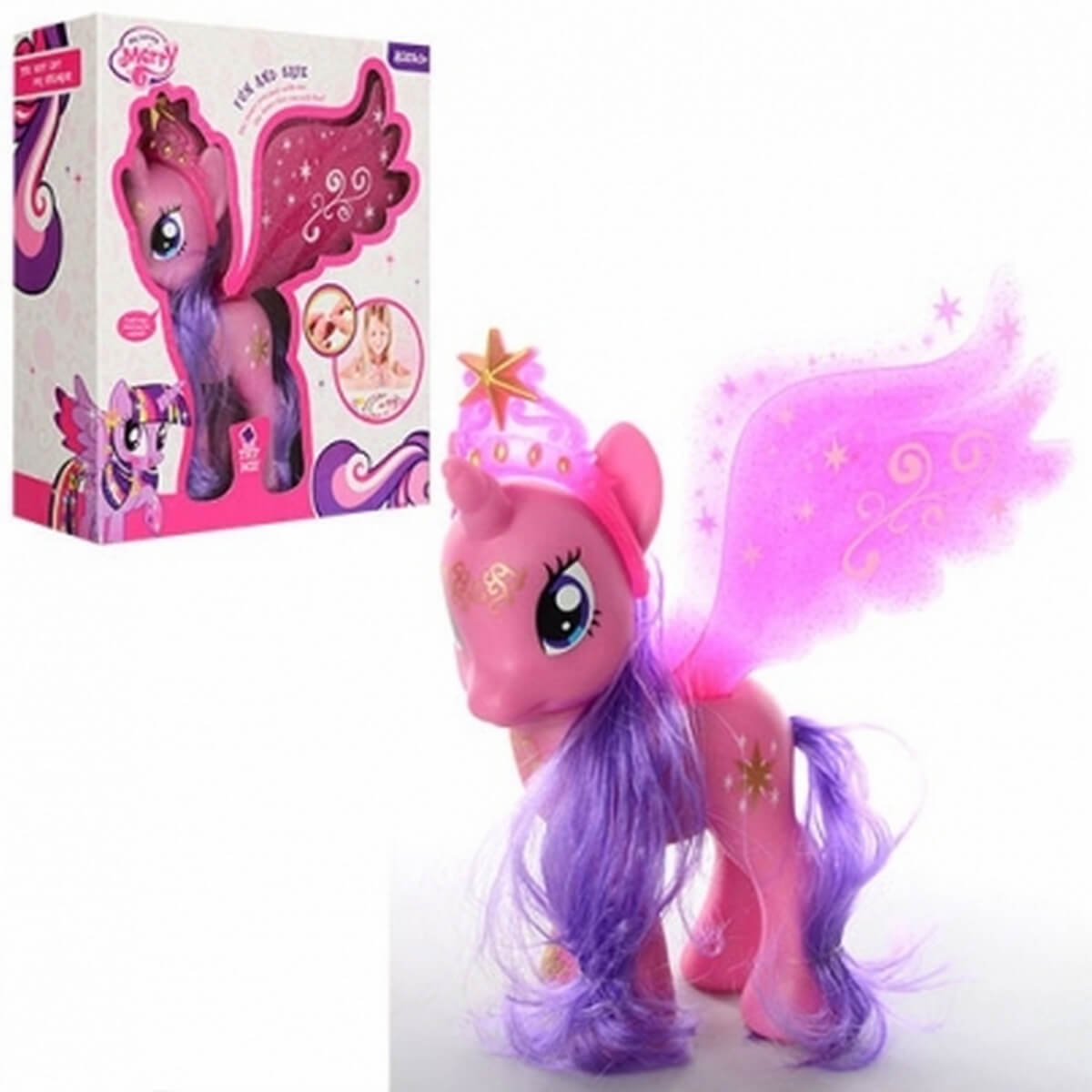 

Лошадка с крыльями «My little pony» Metr plus (88216)