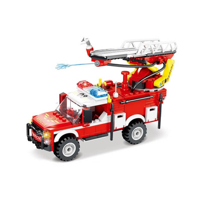 

Конструктор «Пожарная серия»пожарный джип 265 деталей 80530 A-Toys (80530)