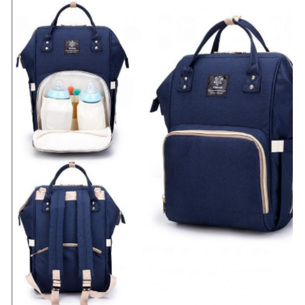 

Сумка-рюкзак для мам MOTHER BAG el-1230 СИНЯЯ