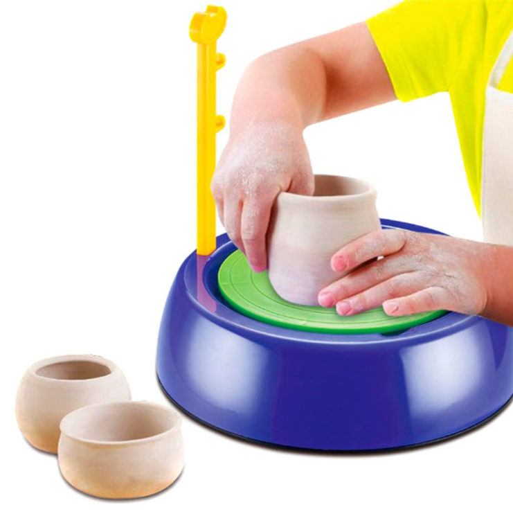 

Гончарный круг с глиной Pottery Wheel детский набор для творчества.