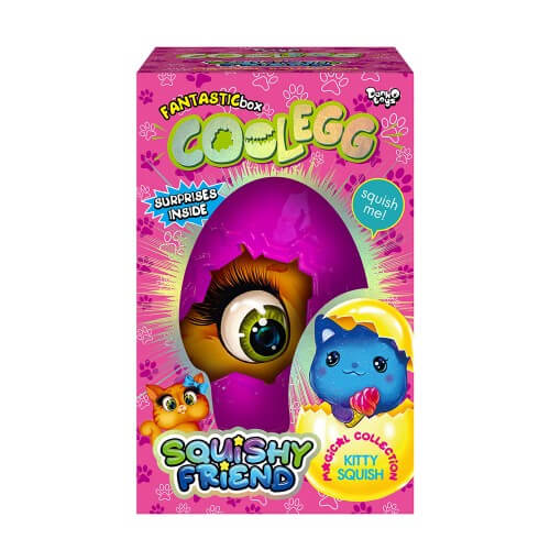 

Креативное творчество «Cool Egg» яйцо (маленькое) 21-13-13 см Danko Toys CE-02-03 Danko Toys (CE-02-03)