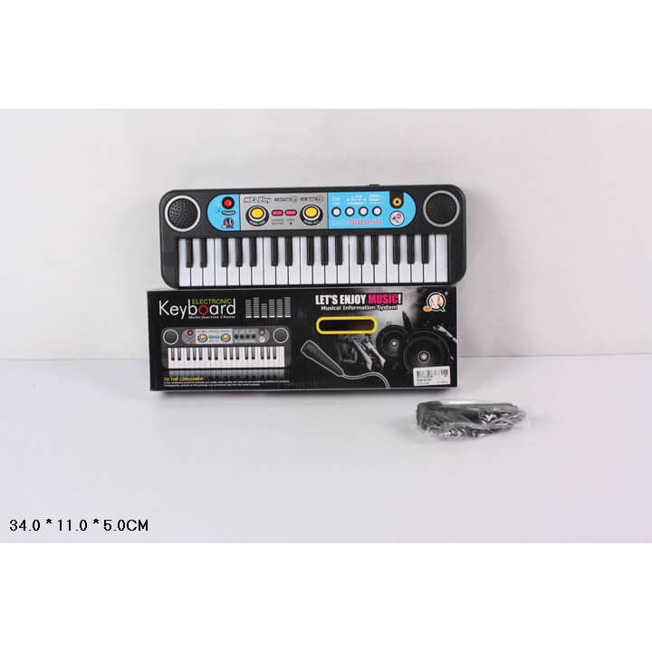 

Детский синтезатор с микрофоном на батарейках MQ818USB A-Toys (MQ818USB)