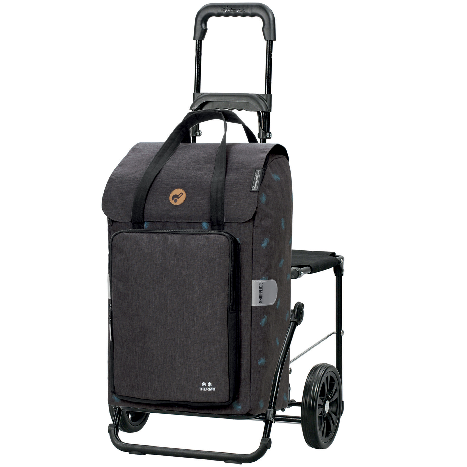 

Сумка-тележка Andersen Komfort Shopper Ivar Anthracite (198-173-80)