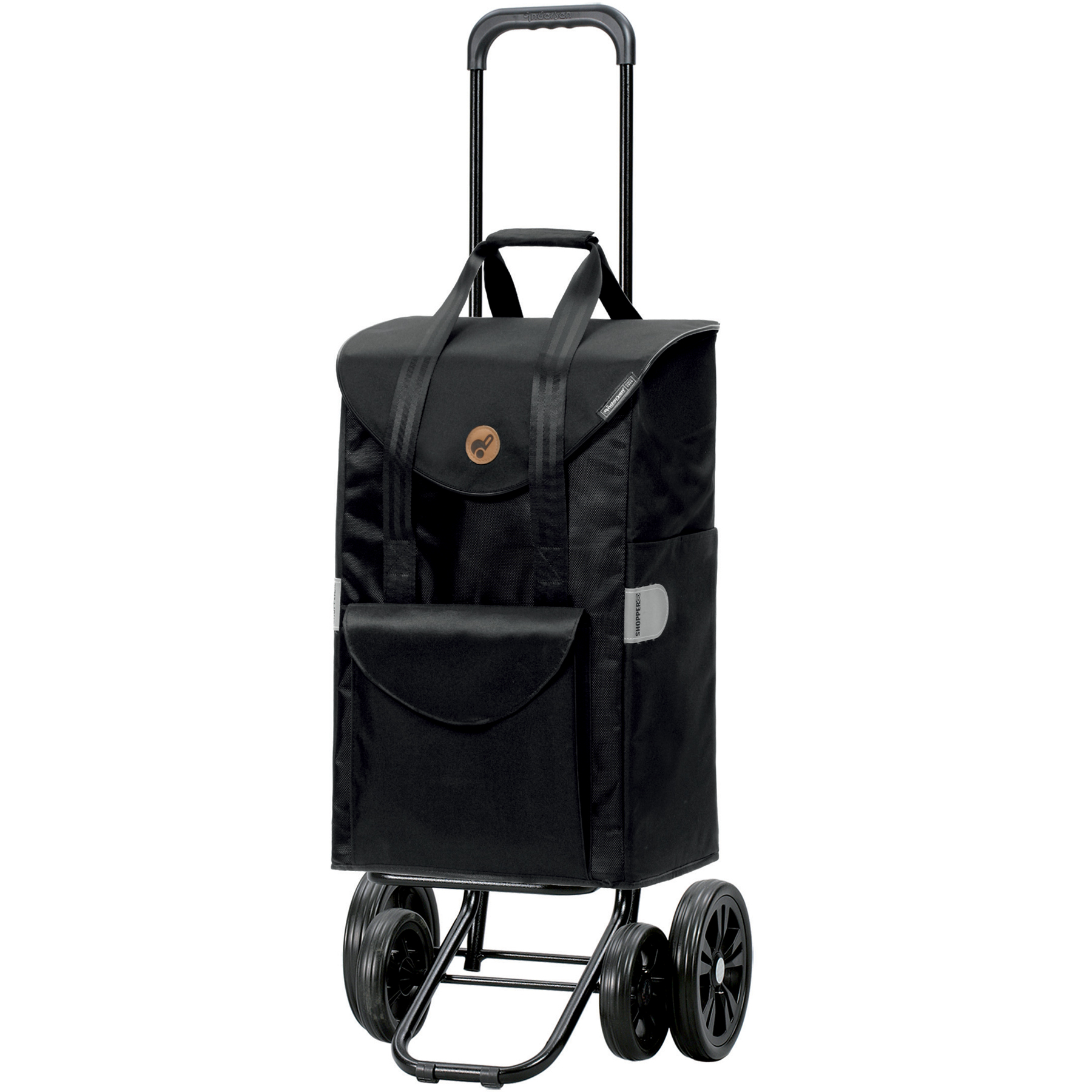 

Сумка-тележка Andersen Quattro Shopper Senta Black (185-028-80)