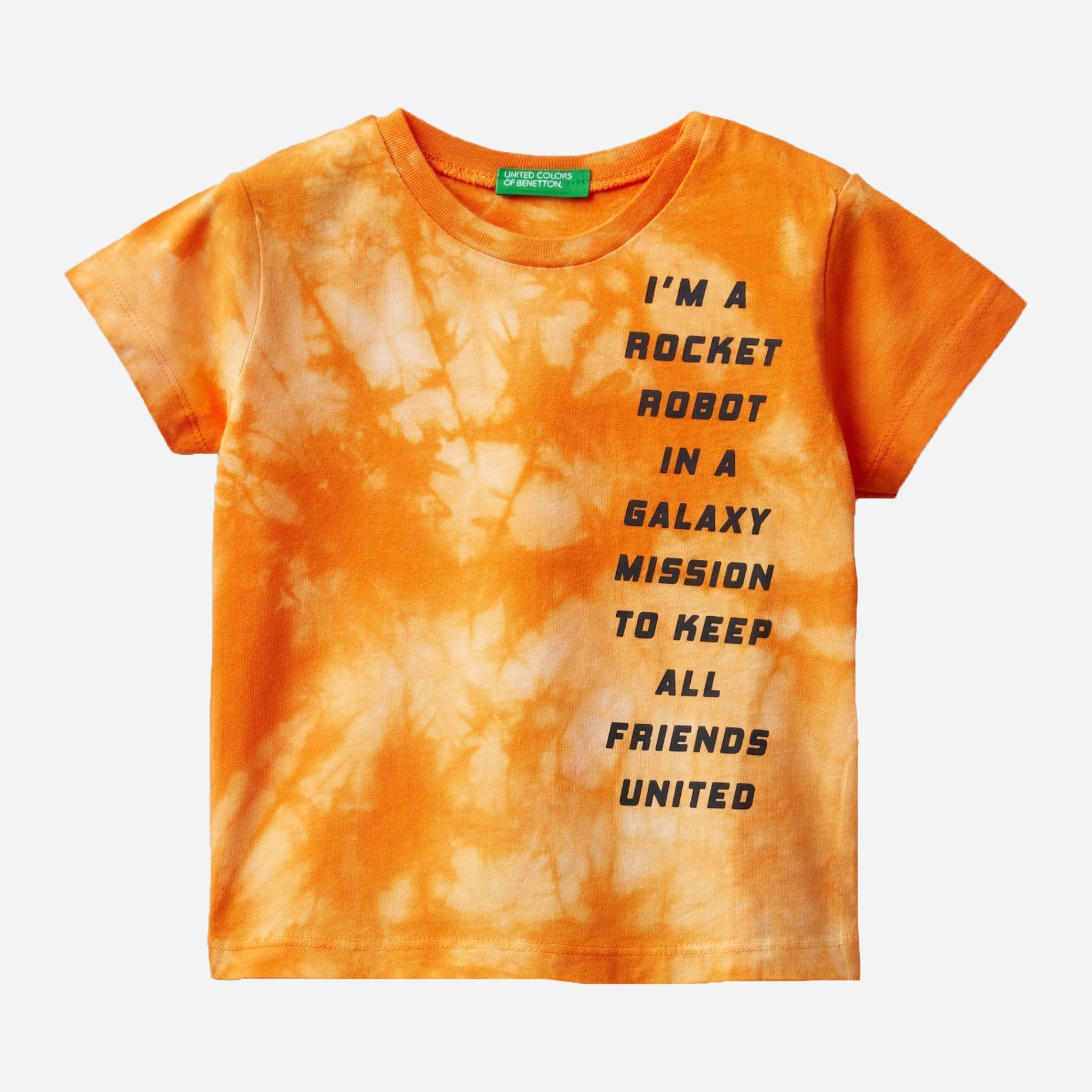 

Футболка United Colors of Benetton 3085G100R.P-63D 100 см Оранжевая