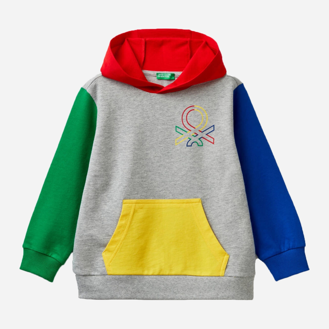 

Худи United Colors of Benetton 3BC1C2262.G-901 170 см Разноцветное