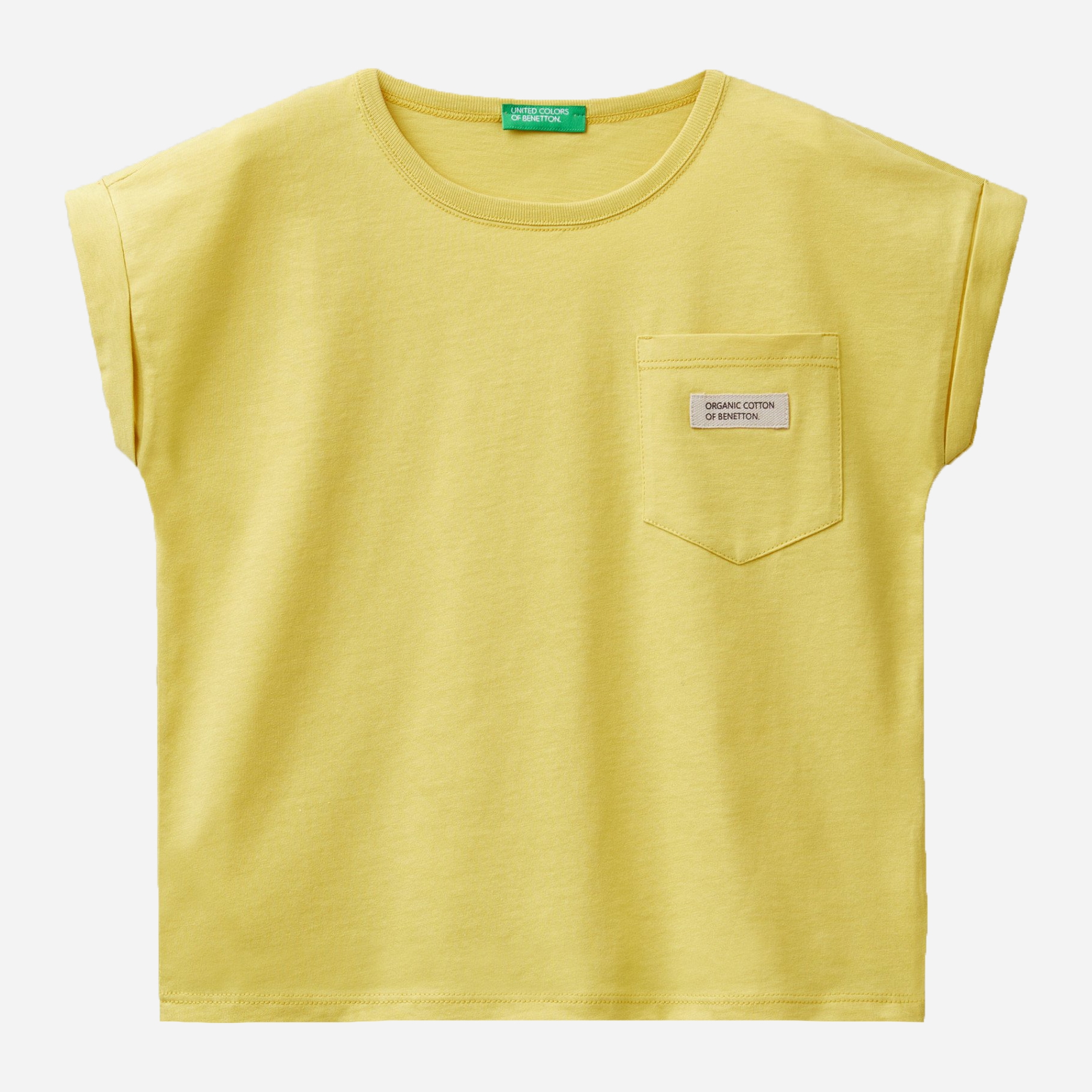 

Футболка United Colors of Benetton 3I1XC101N.G-36K 150 см Желтая