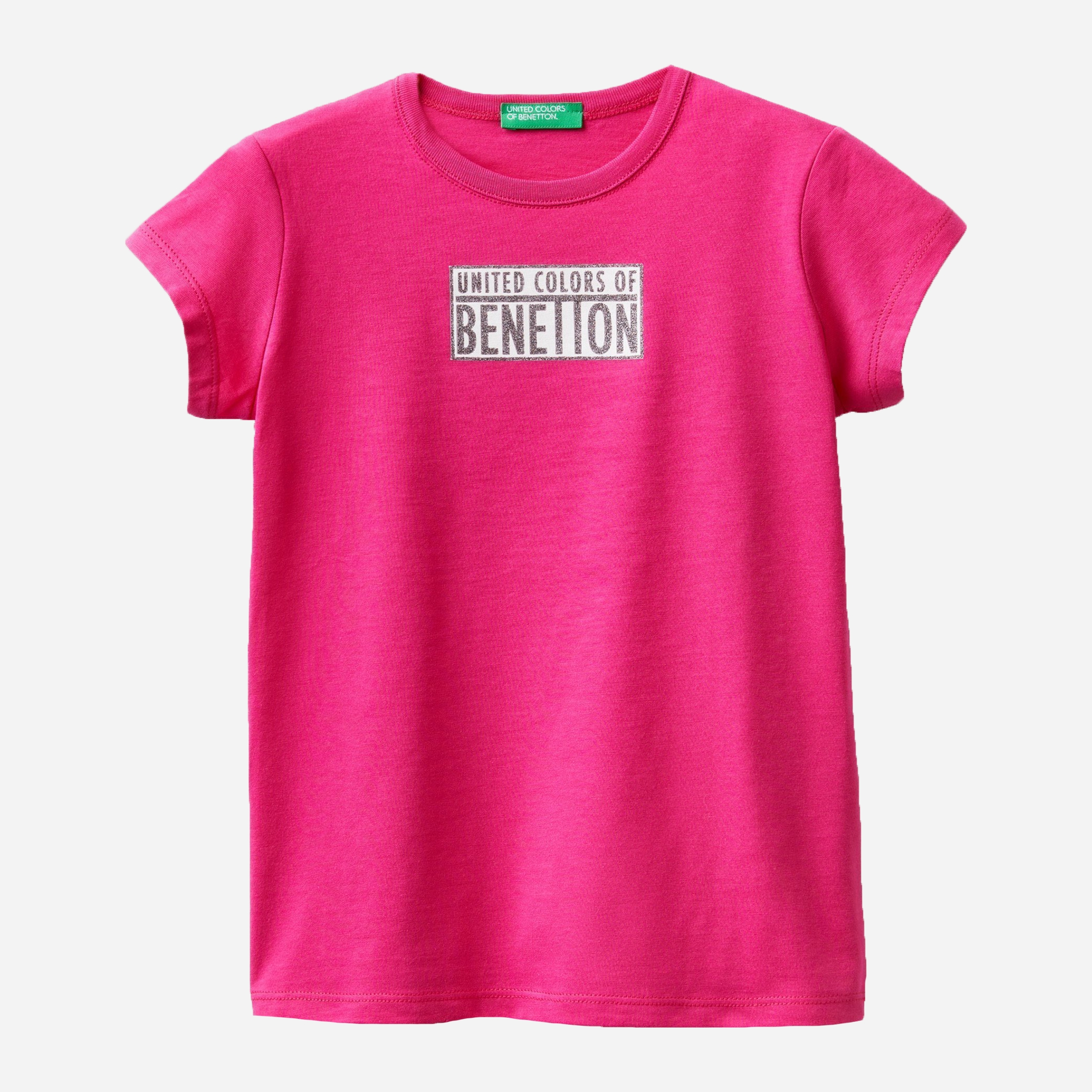 

Футболка United Colors of Benetton 3I1XC101Q.G-3L5 170 см Малиновая