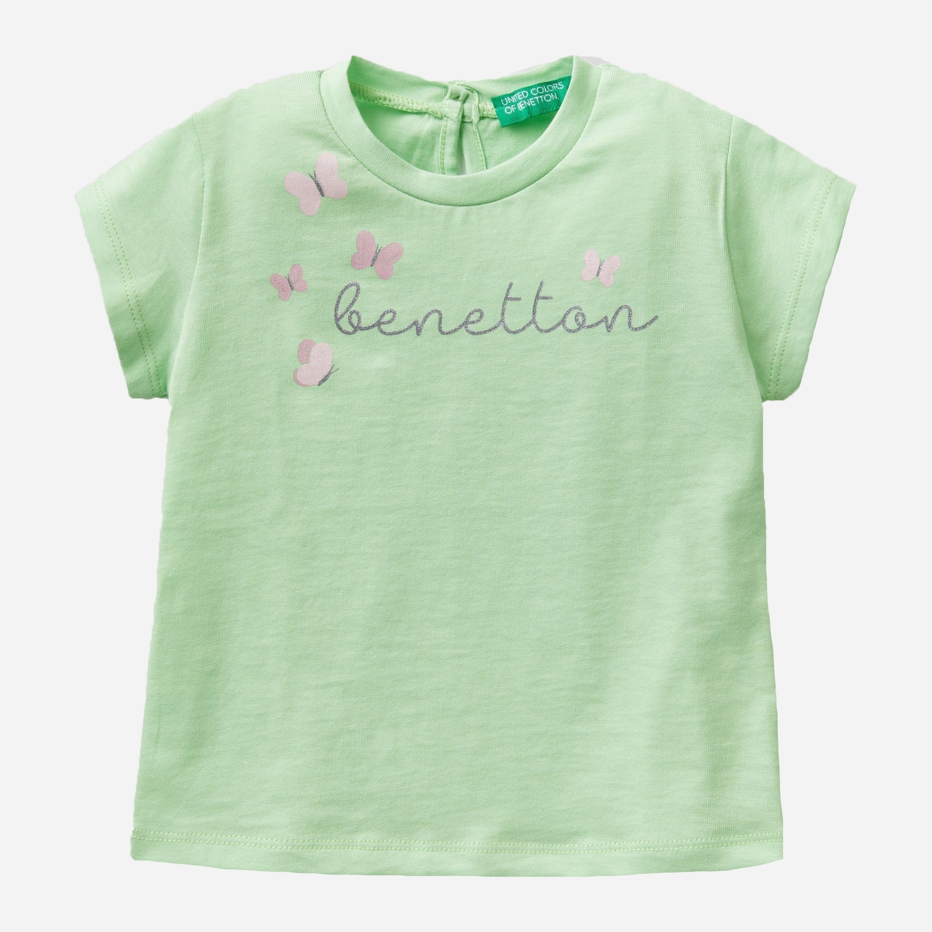 

Футболка United Colors of Benetton 3I1XG100D.P-26L 100 см Зеленая