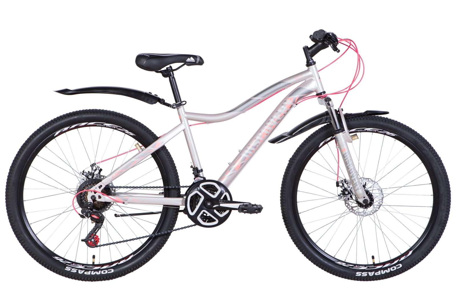 

Велосипед ST 26 "Discovery KELLY DD рама 16" серебристый (OPS-DIS-26-370)