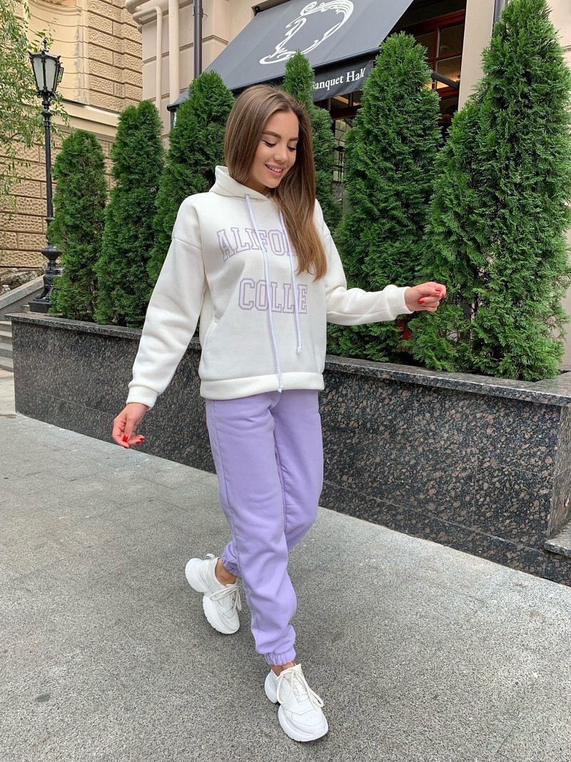 

Костюм SK House мод1562 - Фиолетовый с белым, Костюм SK House мод1562 44-46 Фиолетовый с белым