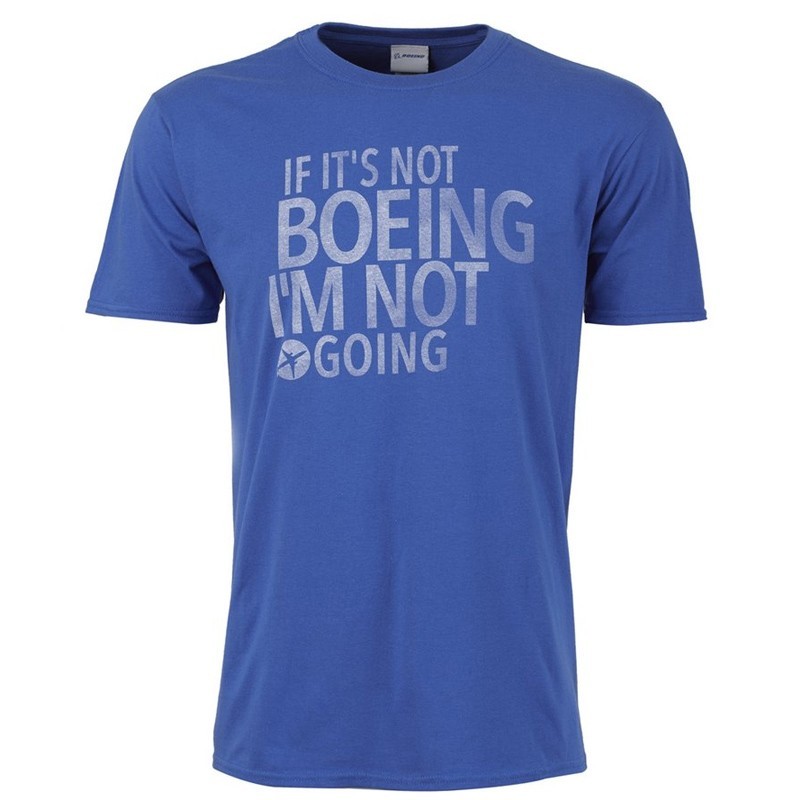 

Футболка Boeing If It' Not Boeing T-Shirt  синяя, Футболка Boeing If It's Not Boeing T-Shirt S синяя