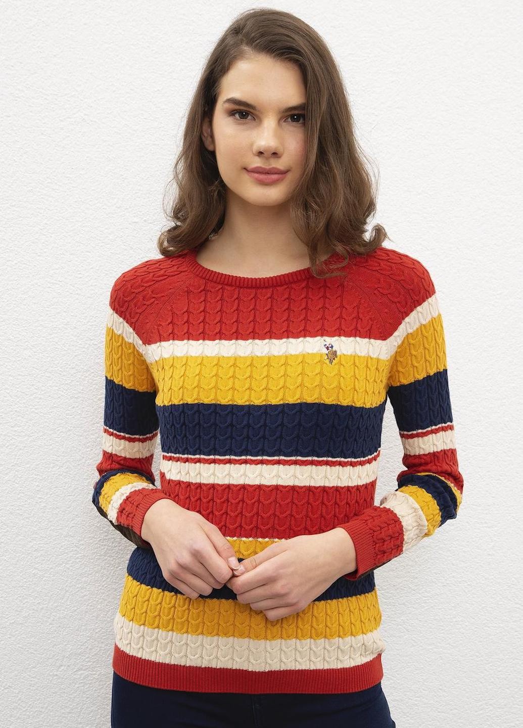 

Свитер женcкий U.S. Polo Assn. Желтый  (835310 VR051, Свитер женcкий U.S. Polo Assn. Желтый 48 (835310 VR051)