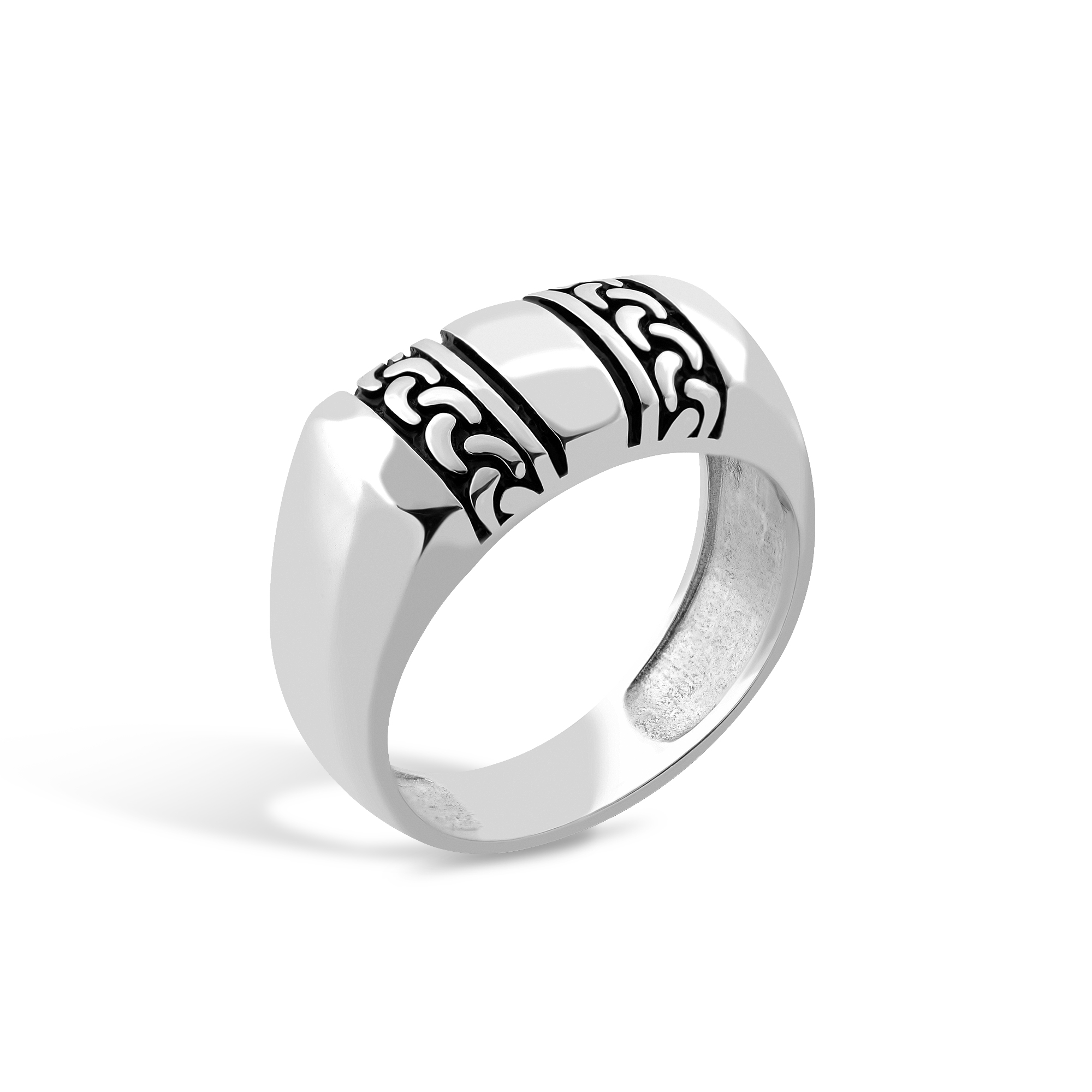

Серебряное кольцо 548 с чернением 20.5