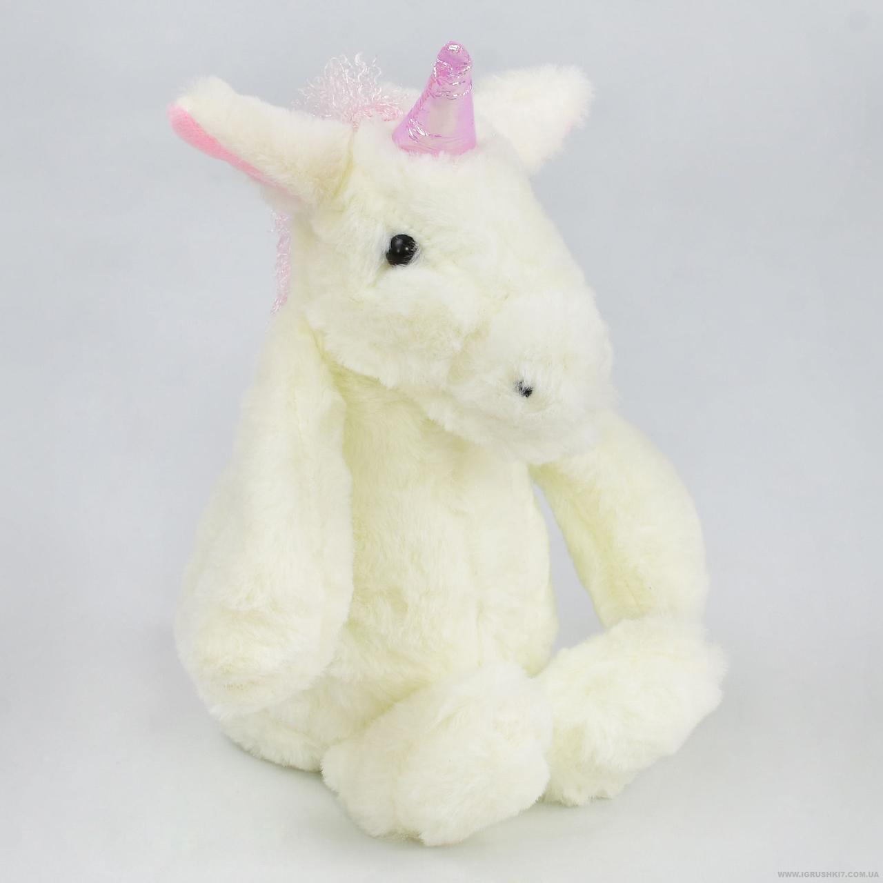 Мягкая игрушка Unicorn Единорог белый 25 см 00275 – низкие цены, кредит ...