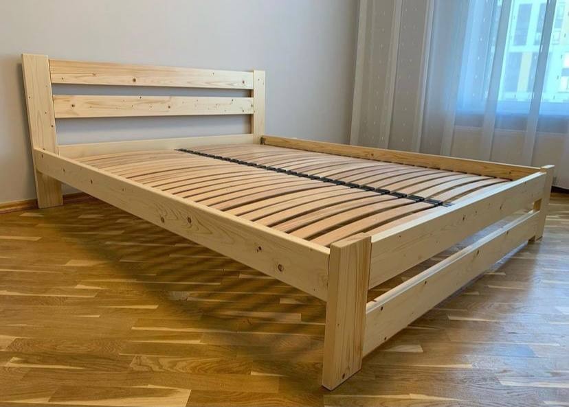 

Кровать двуспальная Коломыя Классик 160х190 см прозрачный лак
