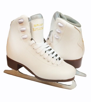 

Коньки GRAF Bolero white взрослые Brown, Размер 40, белый, BOLERO-MW-40BR
