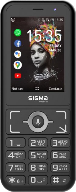 

Мобильный телефон Sigma mobile X-Style S3500 sKai Black