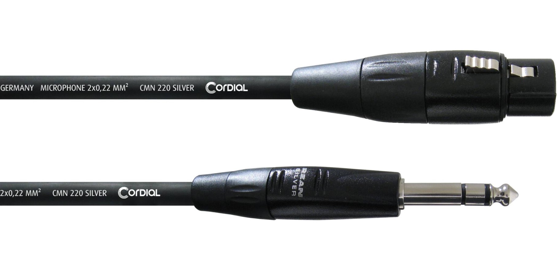 

Балансный аудио кабель Jack 6.3 — XLR Female 6м Cordial CIM 6 FV